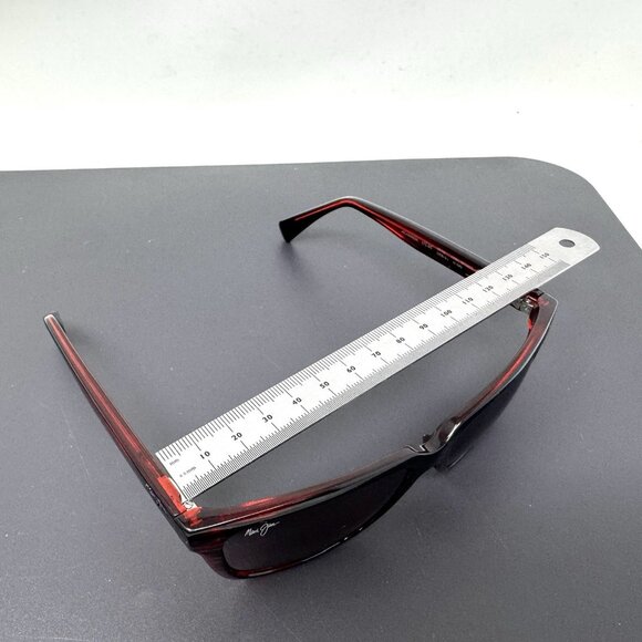 Maui Jim Jacaranda MJ 763-07C Square Tortoise Polarized Sunglasses Pink Lens main image 5